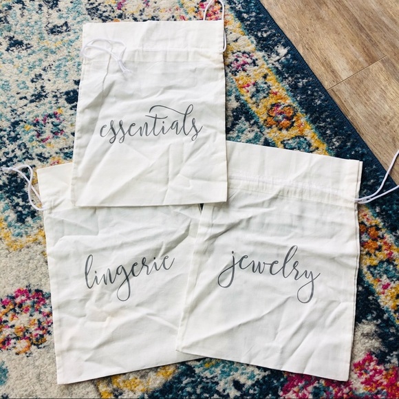 NWOT! Giftable Travel Accessory Bags - Picture 4 of 6